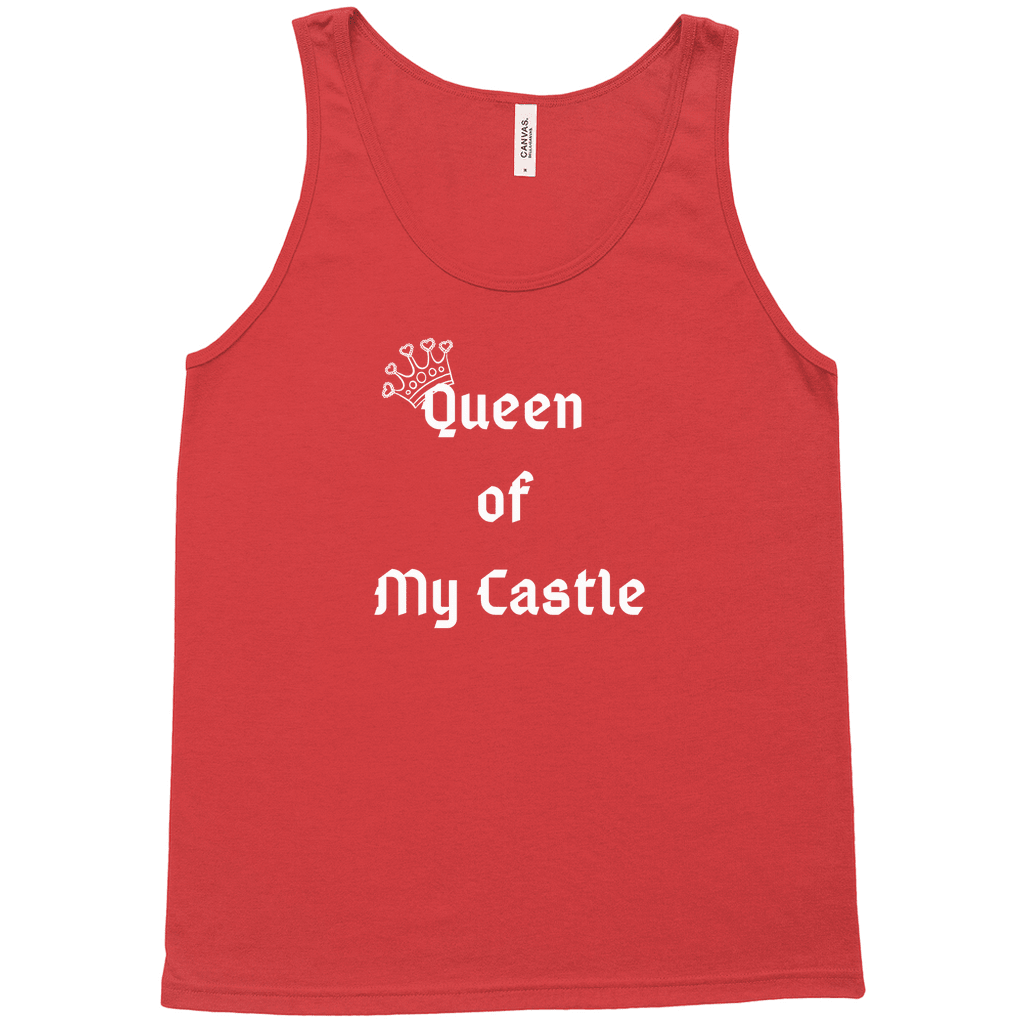 Queen of My Castle Tank Top - Sharp Tact Kreativ | Tees & Gifts with Encouraging Messages to Brighten Your Day with a Bit of Wit