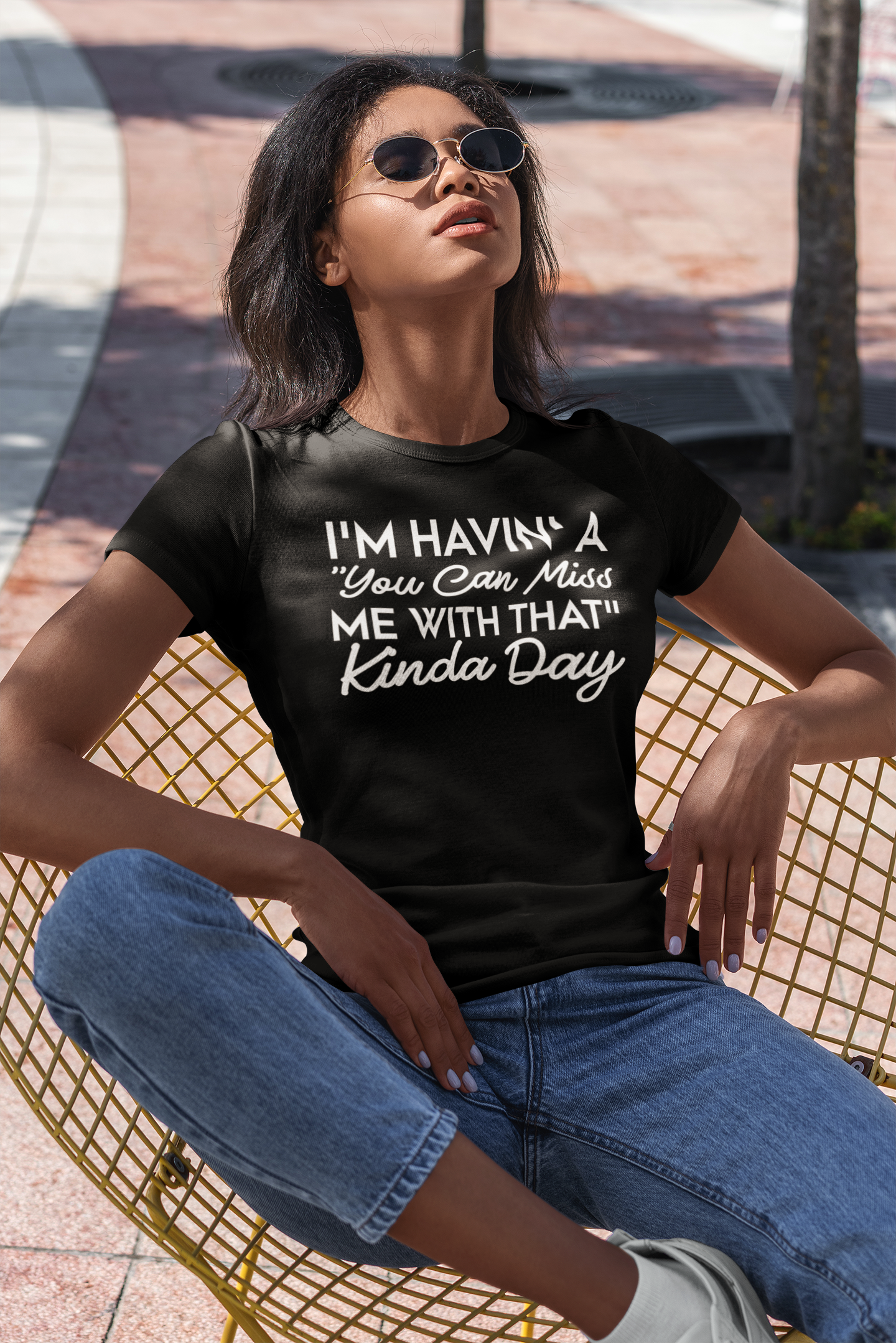 I'm having a Sharp Tact Kreativ | Tees & Gifts with Encouraging Messages to Brighten Your Day with a Bit of Wit - women's short sleeve t-shirt.