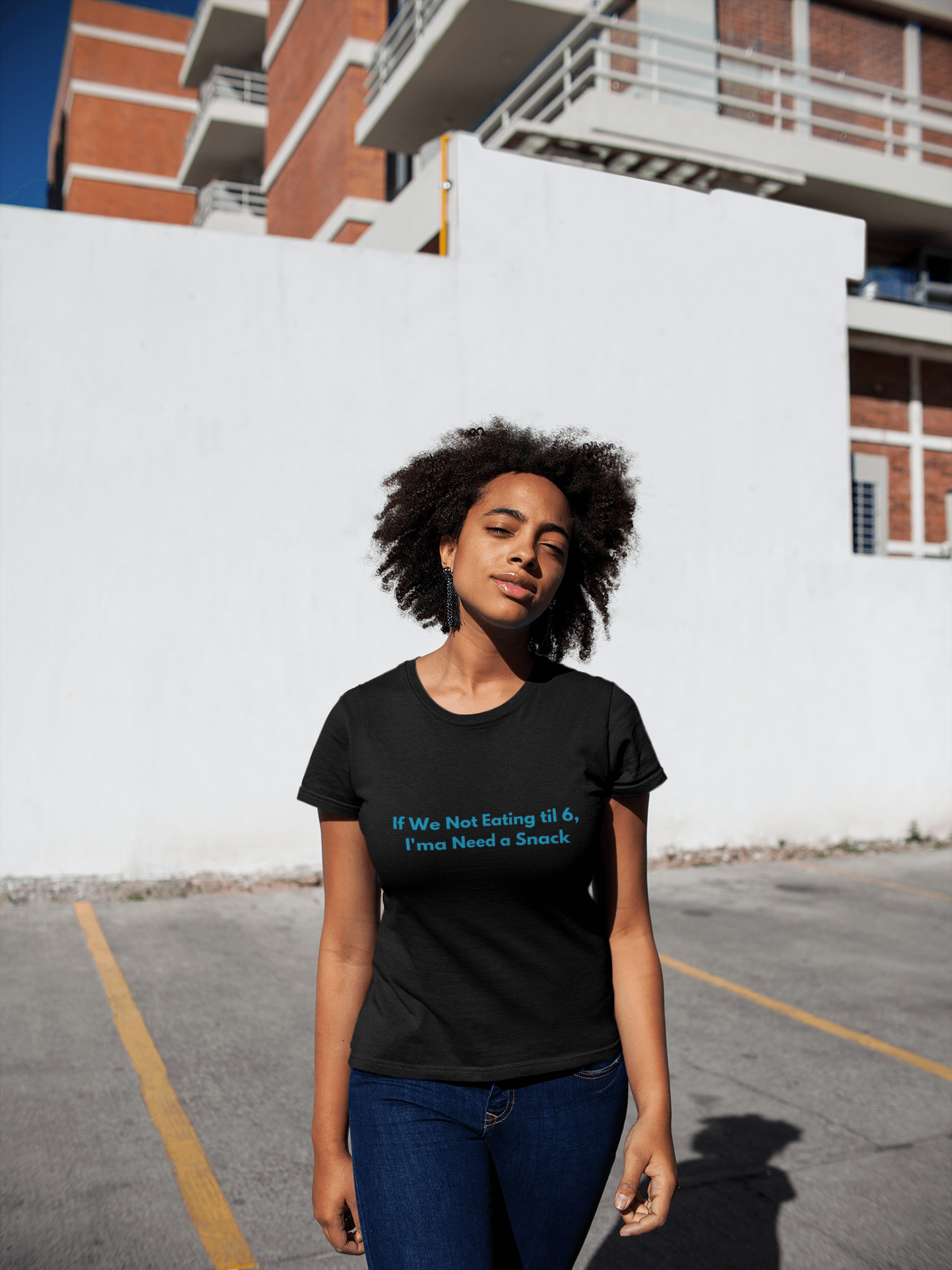 If We Not Eating Til 6 Tee - Sharp Tact Kreativ | Tees & Gifts with Encouraging Messages to Brighten Your Day with a Bit of Wit