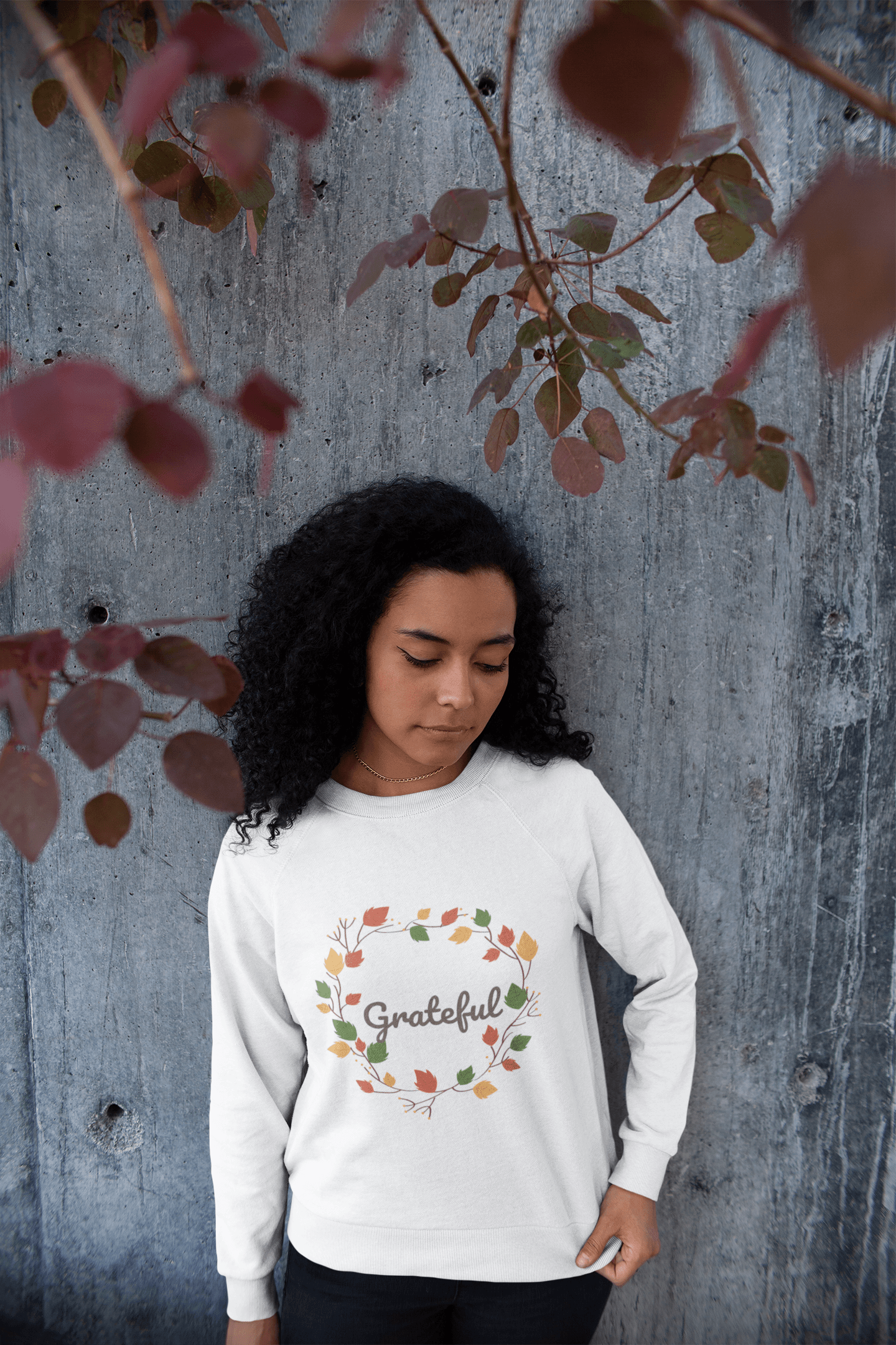 Grateful Sweatshirt - Sharp Tact Kreativ | Tees & Gifts with Encouraging Messages to Brighten Your Day with a Bit of Wit