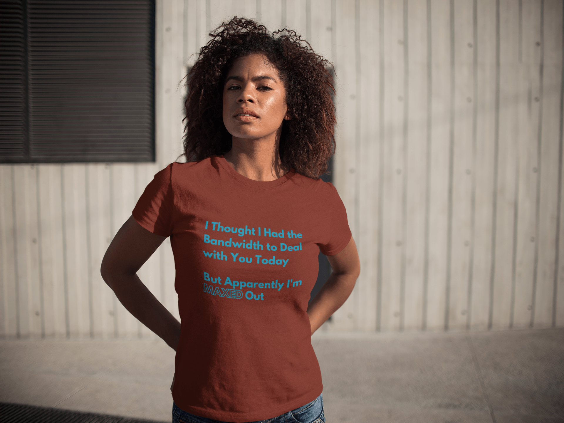 I Thought I Had the Bandwidth Tee - Sharp Tact Kreativ | Tees & Gifts with Encouraging Messages to Brighten Your Day with a Bit of Wit