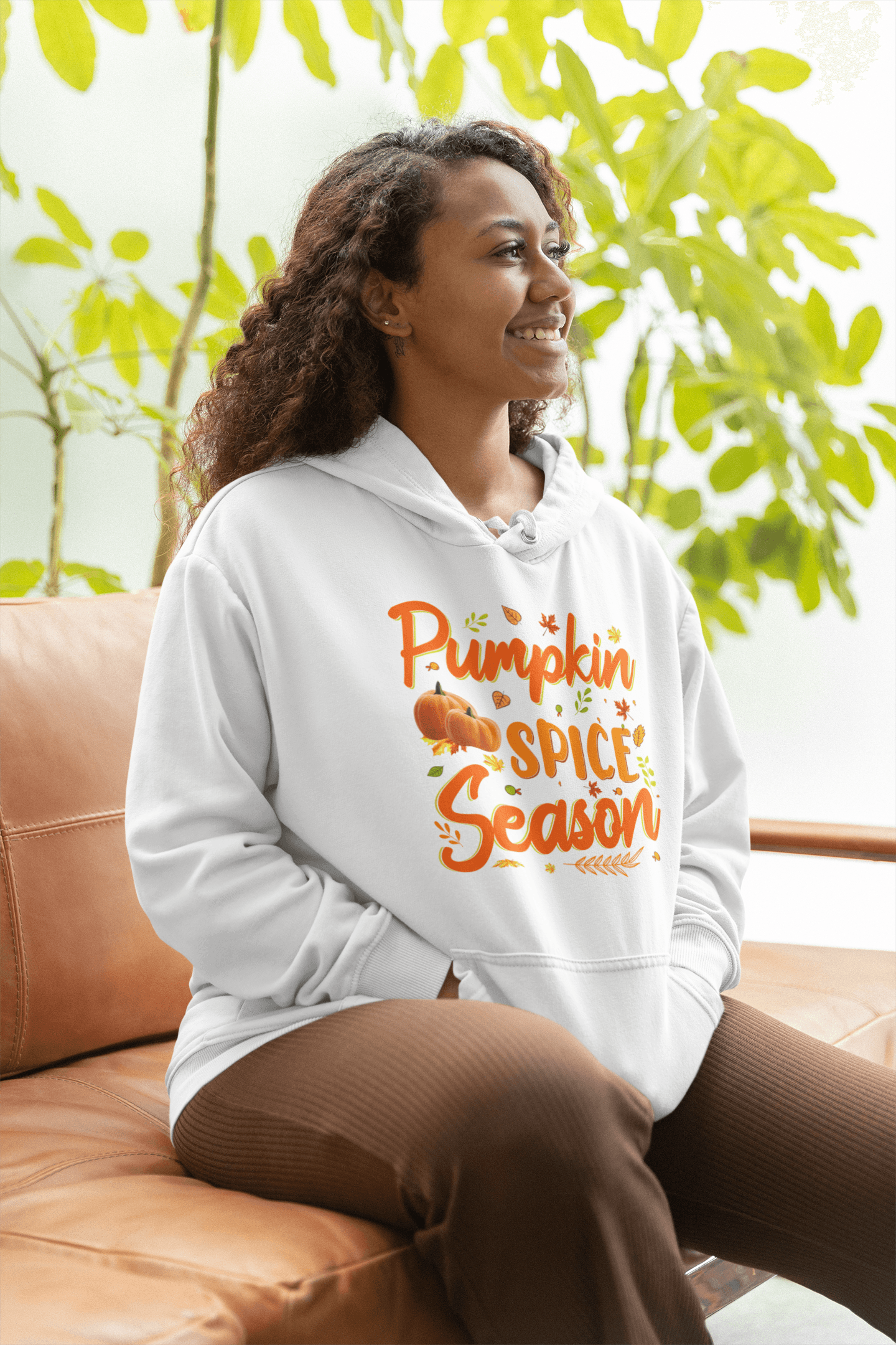 Pumpkin Spice Season Hoodie - Sharp Tact Kreativ | Tees & Gifts with Encouraging Messages to Brighten Your Day with a Bit of Wit
