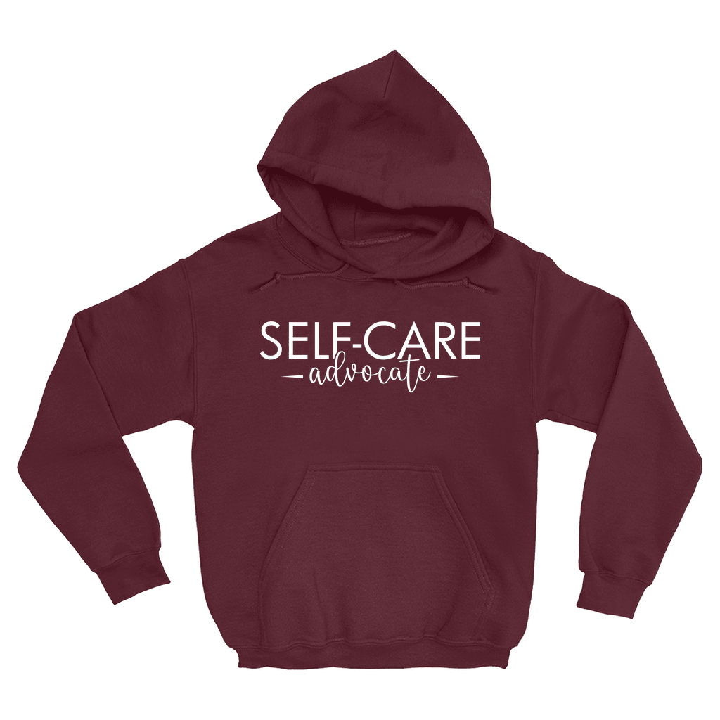 Self-Care Advocate Hoodie - Sharp Tact Kreativ | Tees & Gifts with Encouraging Messages to Brighten Your Day with a Bit of Wit