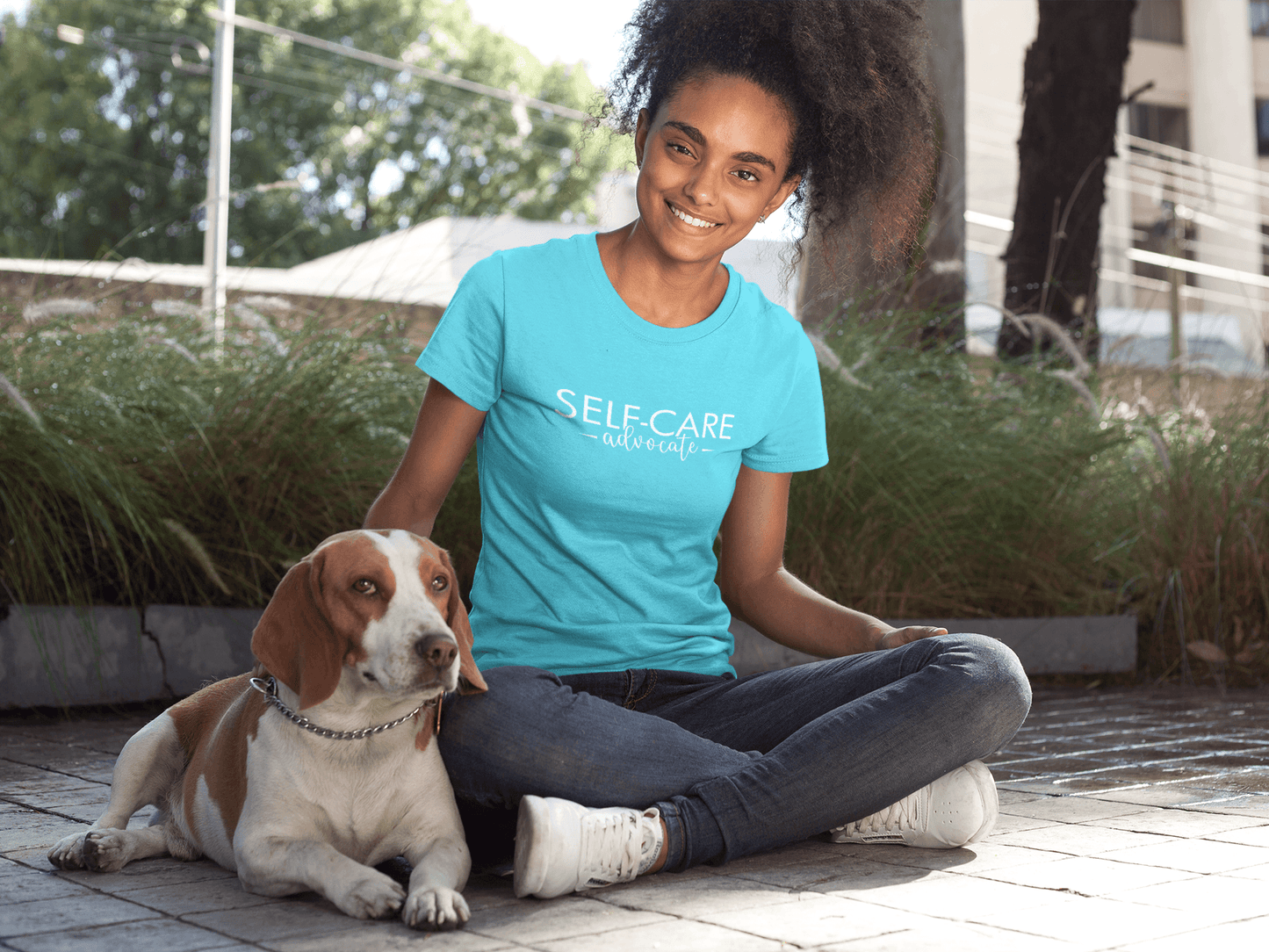 Self-Care Advocate Tee - Sharp Tact Kreativ | Tees & Gifts with Encouraging Messages to Brighten Your Day with a Bit of Wit