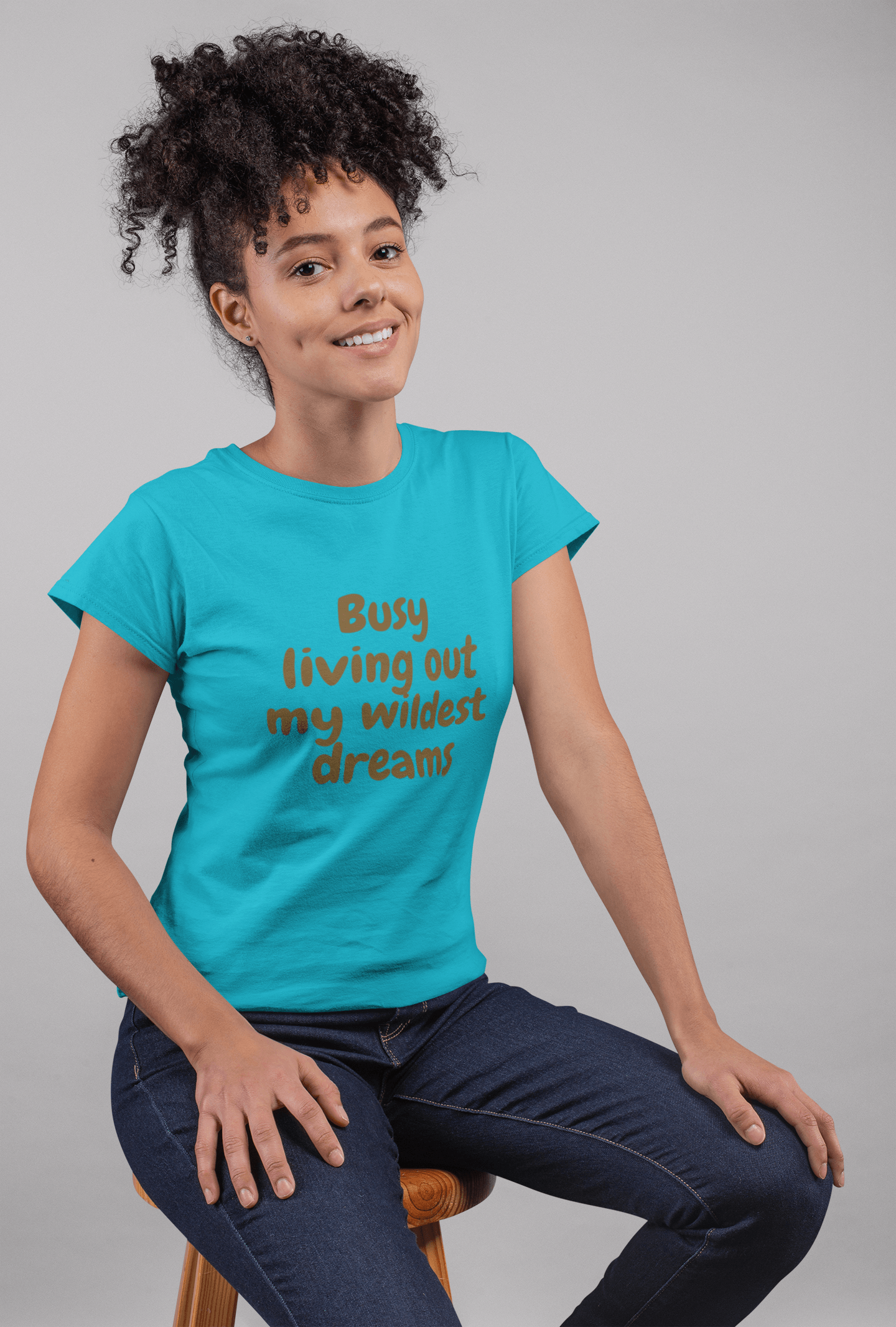 Busy Living Out My Wildest Dreams Tee - Sharp Tact Kreativ | Tees & Gifts with Encouraging Messages to Brighten Your Day with a Bit of Wit