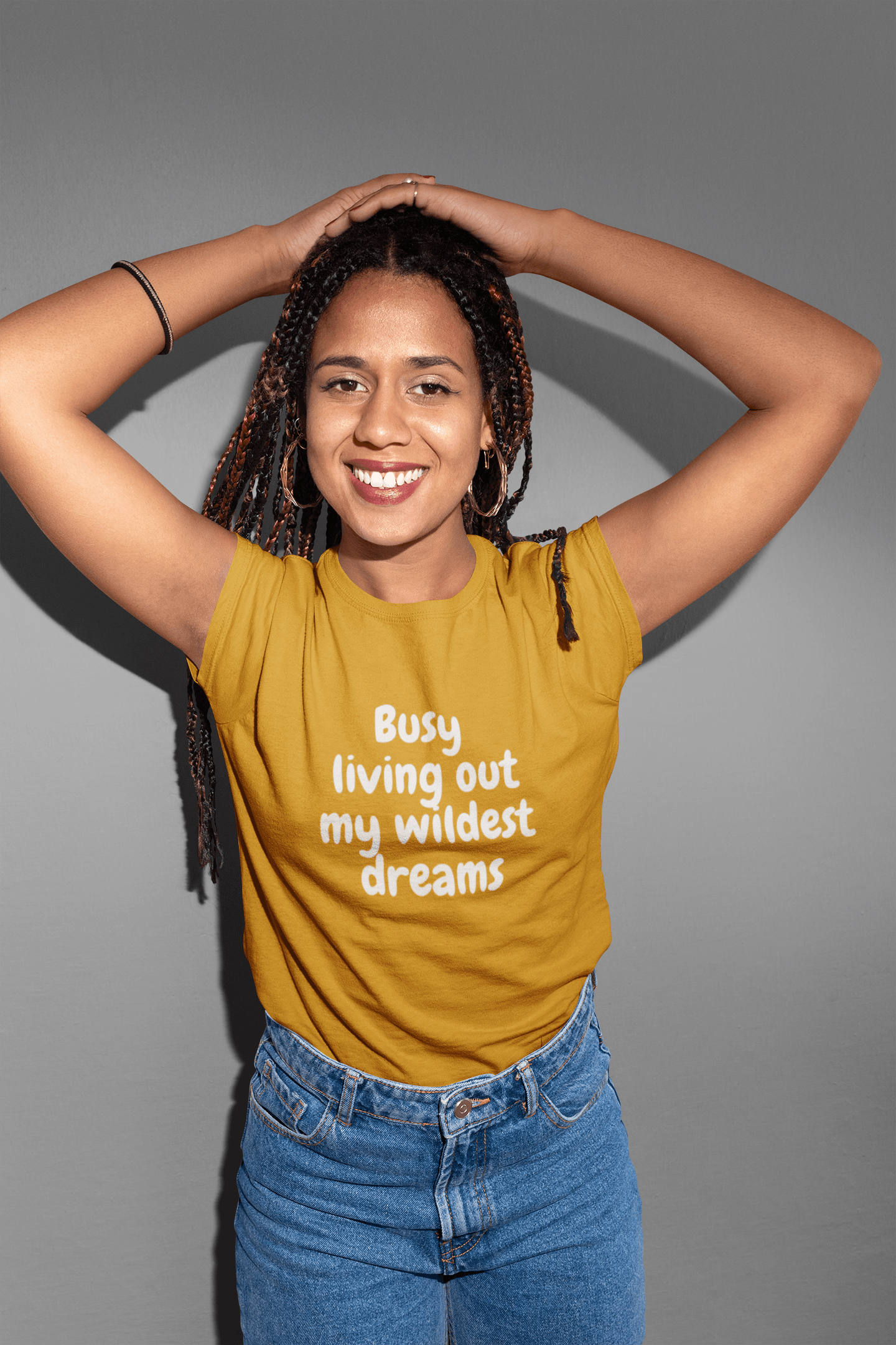 Busy Living Out My Wildest Dreams Tee - Sharp Tact Kreativ | Tees & Gifts with Encouraging Messages to Brighten Your Day with a Bit of Wit