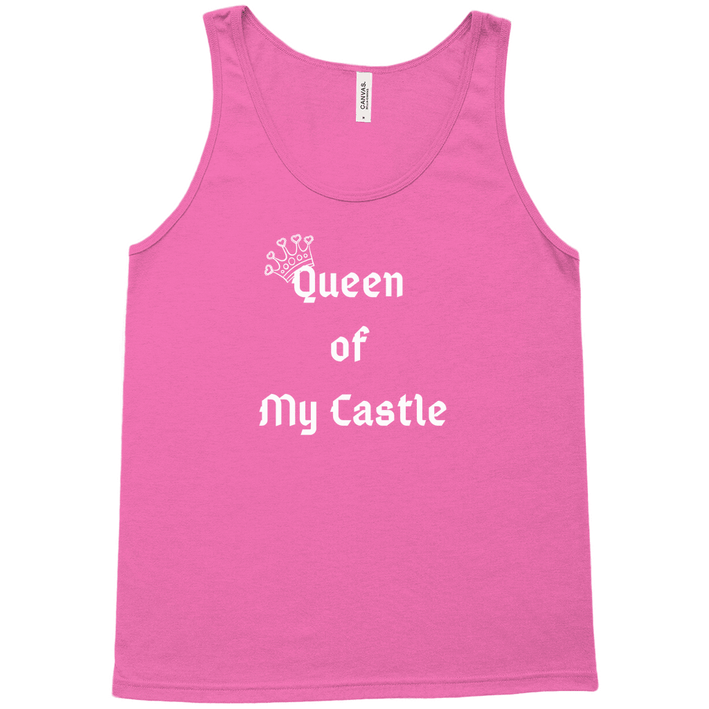 Queen of My Castle Tank Top - Sharp Tact Kreativ | Tees & Gifts with Encouraging Messages to Brighten Your Day with a Bit of Wit