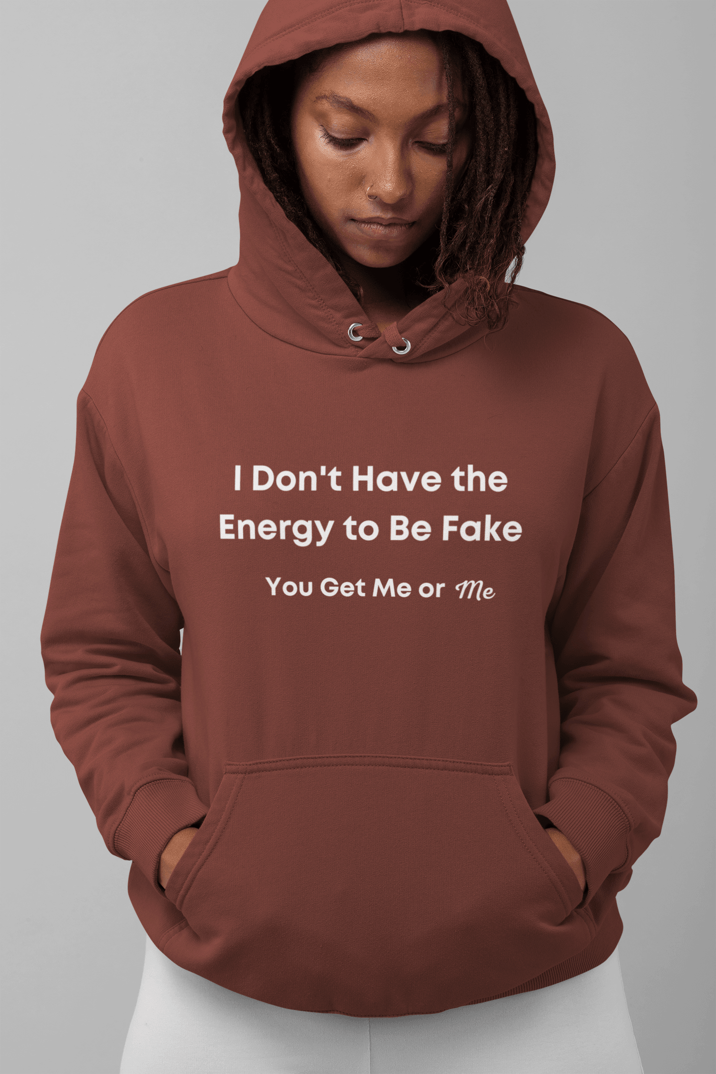 Don't Have the Energy Hoodie - Sharp Tact Kreativ | Tees & Gifts with Encouraging Messages to Brighten Your Day with a Bit of Wit