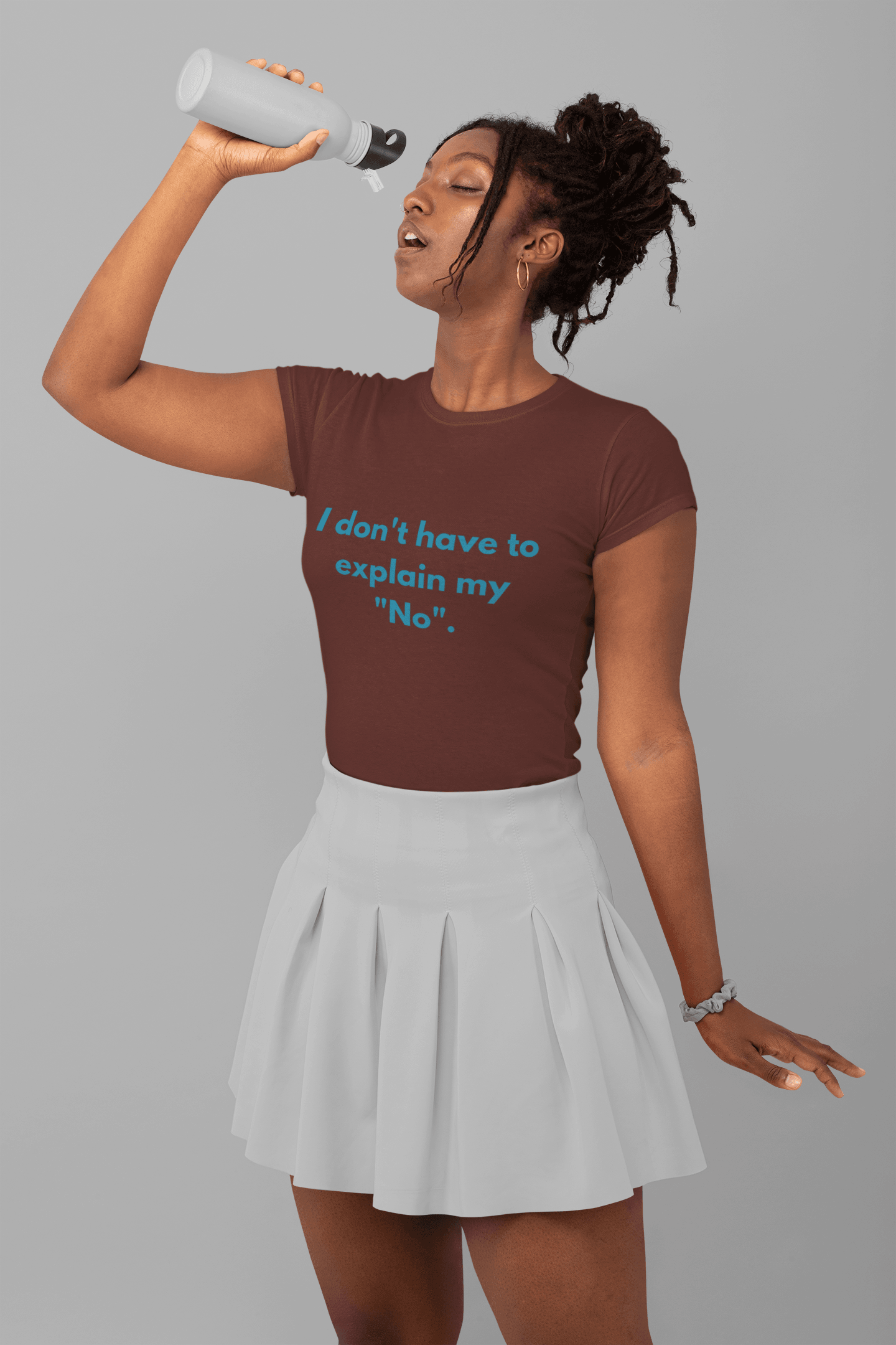 I Don't Have to Explain My "No" Tee - Sharp Tact Kreativ | Tees & Gifts with Encouraging Messages to Brighten Your Day with a Bit of Wit
