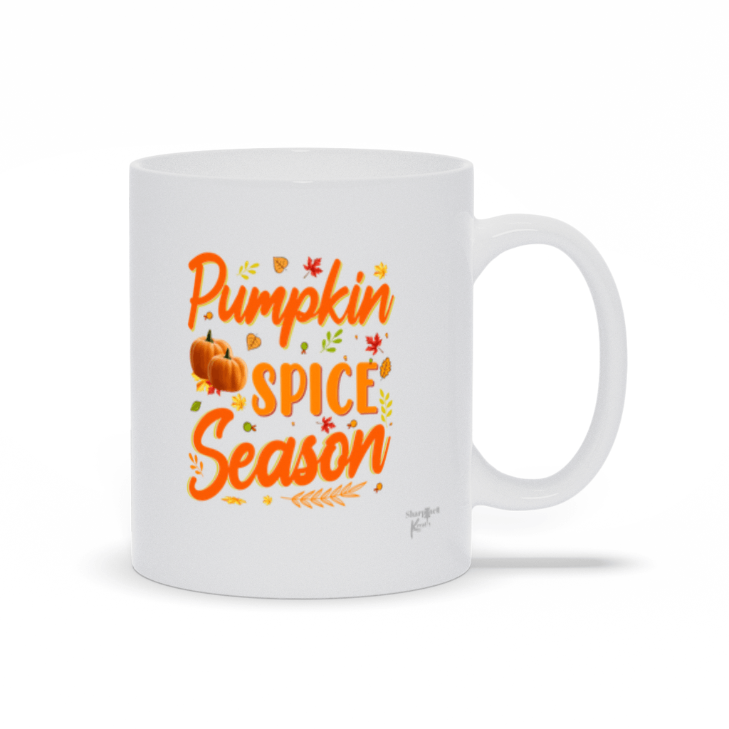 Pumpkin Spice Season Mug - Sharp Tact Kreativ | Tees & Gifts with Encouraging Messages to Brighten Your Day with a Bit of Wit