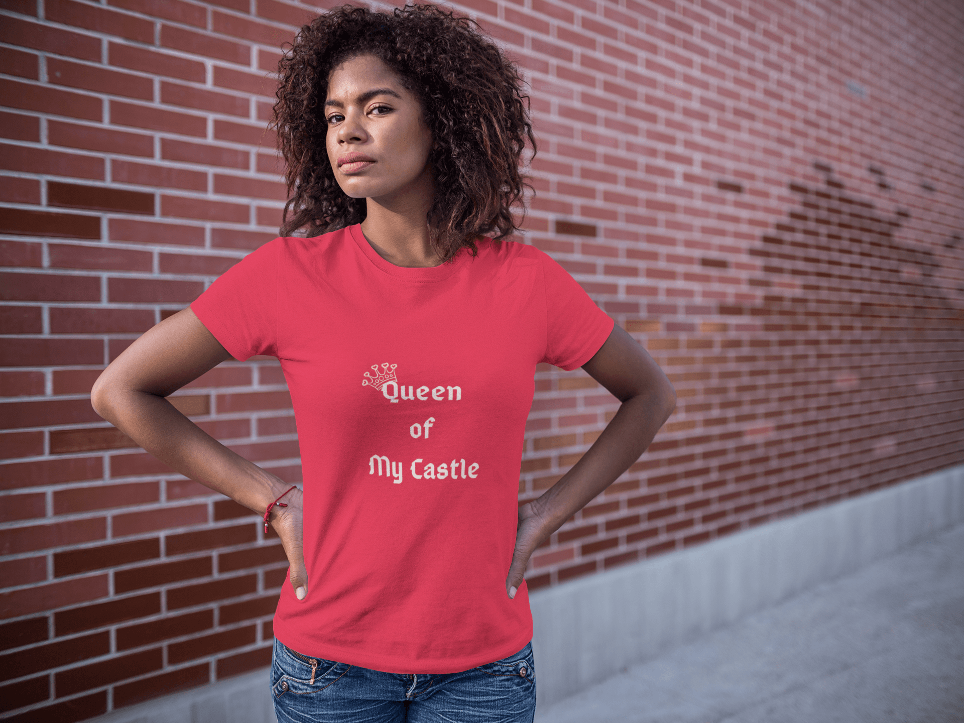 Queen of My Castle Tee - Sharp Tact Kreativ | Tees & Gifts with Encouraging Messages to Brighten Your Day with a Bit of Wit